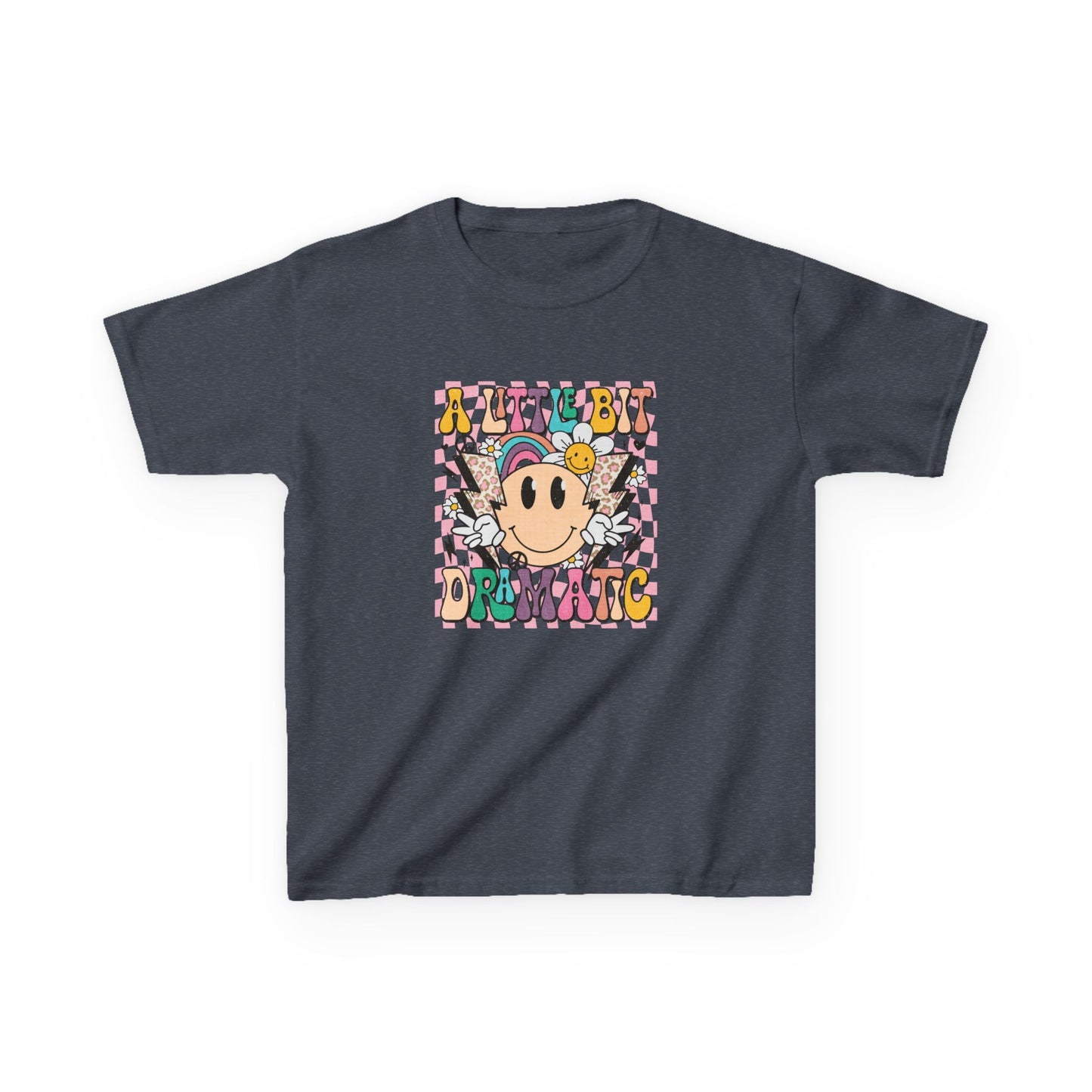 Kids 'A Little Bit Dramatic' Tee - Fun Cotton T-Shirt for Playful Kids