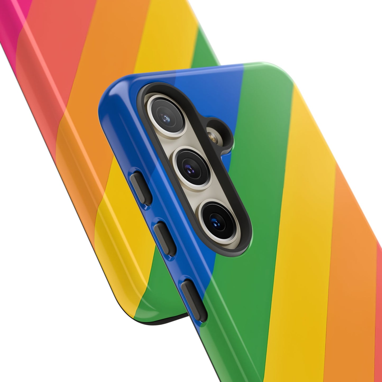Vibrant Rainbow Phone Case - Tough & Stylish