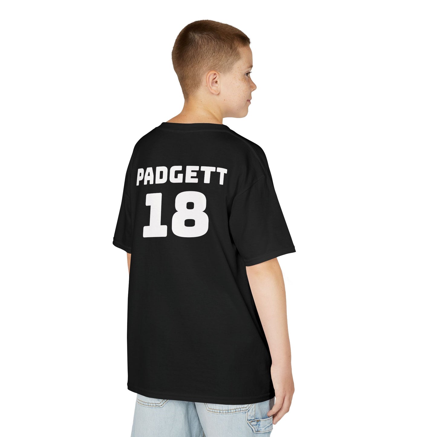 Kids Blaze Soccer Flame T-Shirt - Customizable Team Spirit Tee for Young Athletes