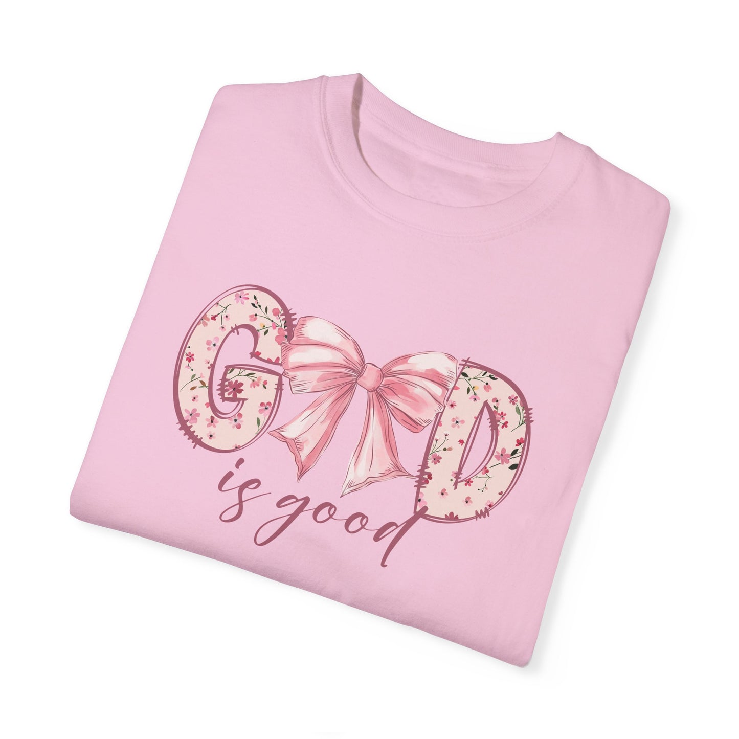 God is Good Unisex Garment-Dyed T-Shirt - Faith & Comfort Apparel