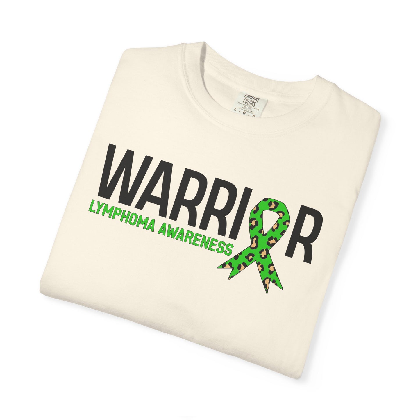 Lymphoma Awareness T-Shirt, Inspirational Garment-Dyed Tee, Warrior Support Shirt, Gift for Cancer Fighters, Unisex Comfort Wear