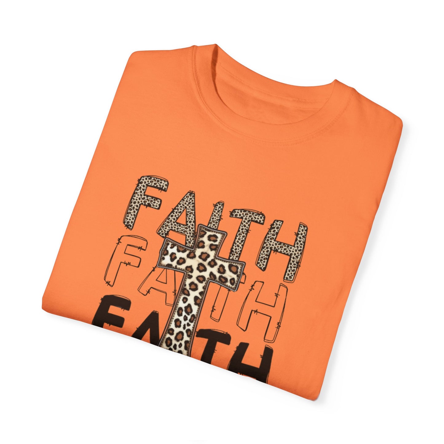 Unisex Faith Graphic T-Shirt - Giraffe Print Design for Inspirational Style