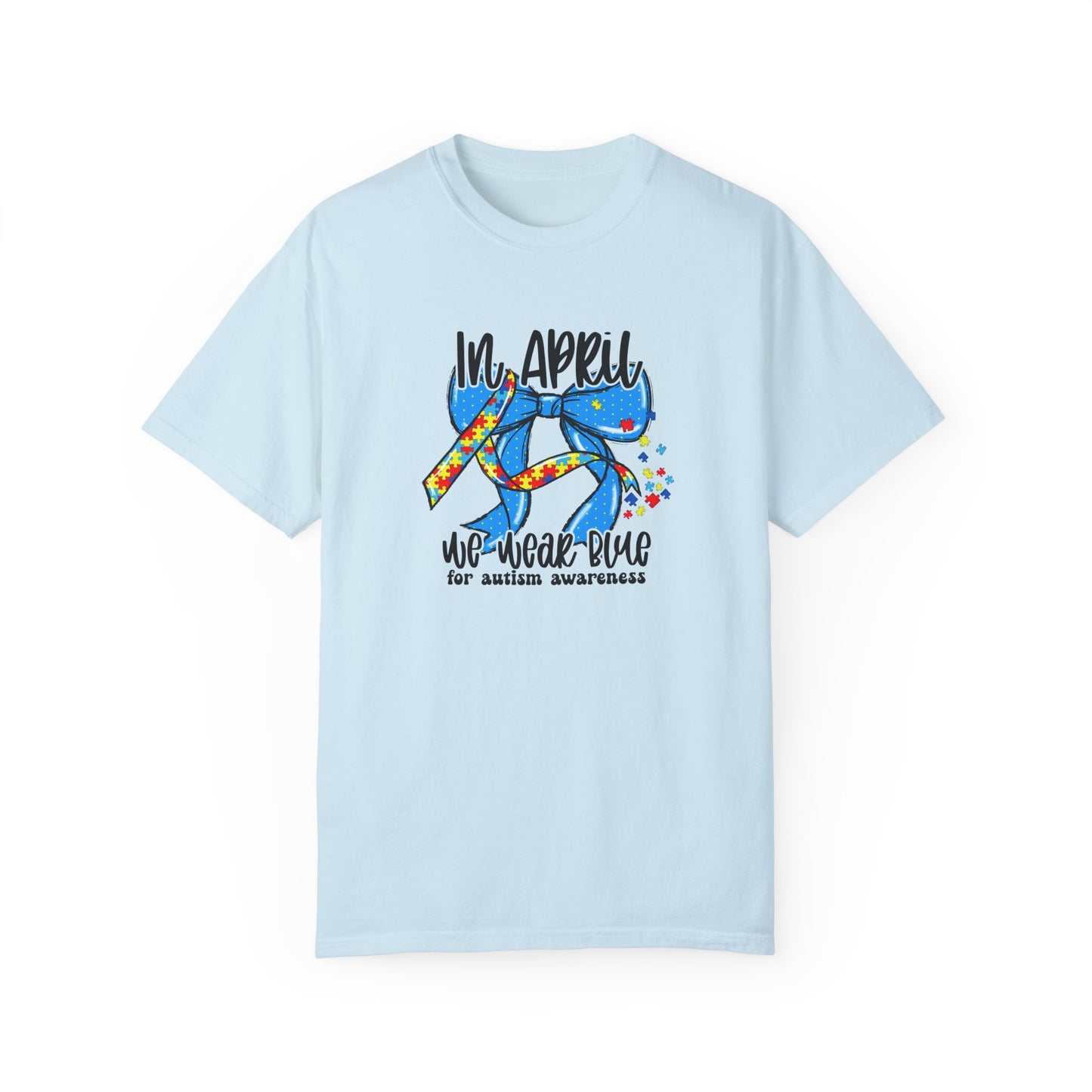 Autism Awareness T-Shirt - We Wear Blue for April
