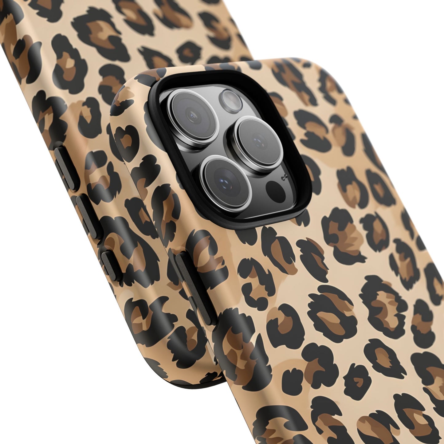 Wild Leopard Print Phone Case - Tough Protection for Animal Lovers