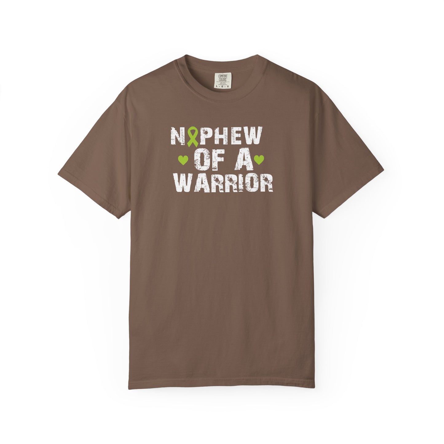 Unisex Warrior Nephew T-Shirt, Support Cancer Awareness Tee, Gift for Family, Comfortable Casual Wear, Unisex Cancer Support Shirt