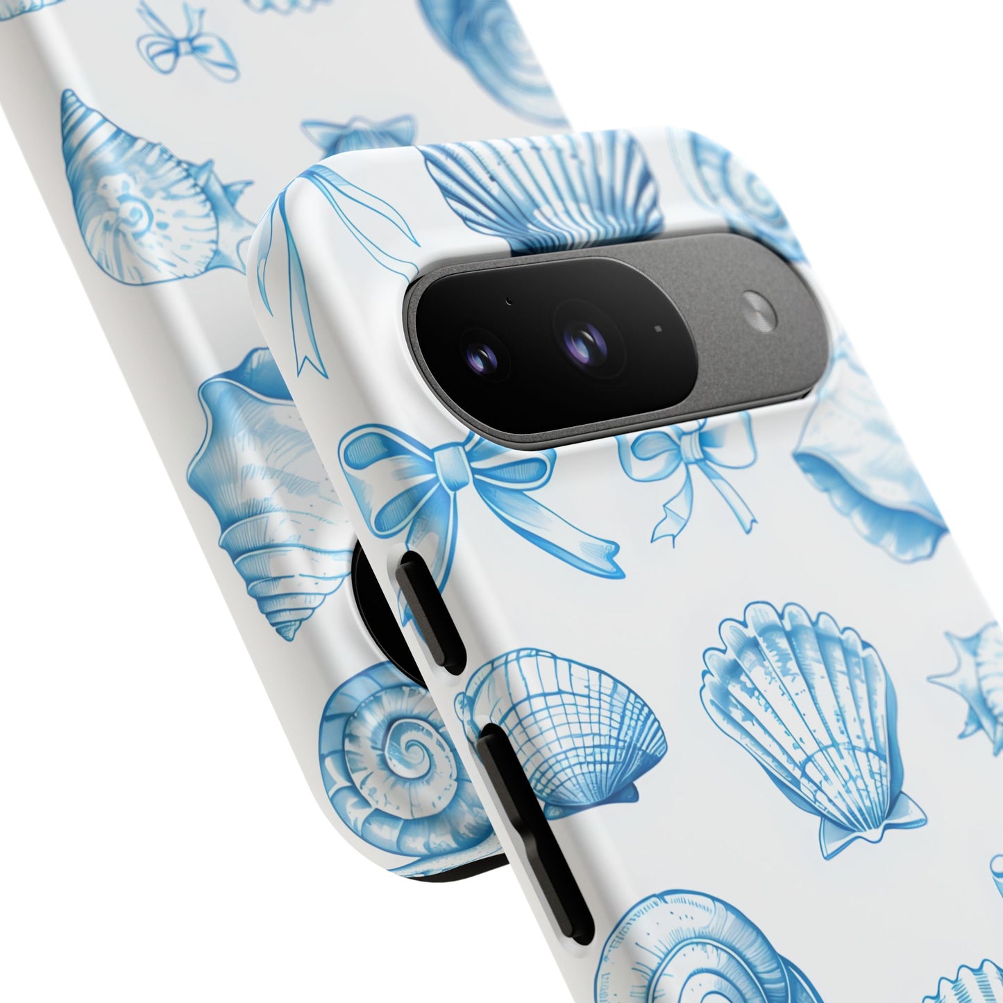 Coquette-Coastal Ocean-Themed Phone Case - Seashell and Starfish Design