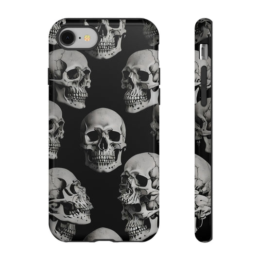 Skull Print Phone Case - Tough Cases for Bold Style