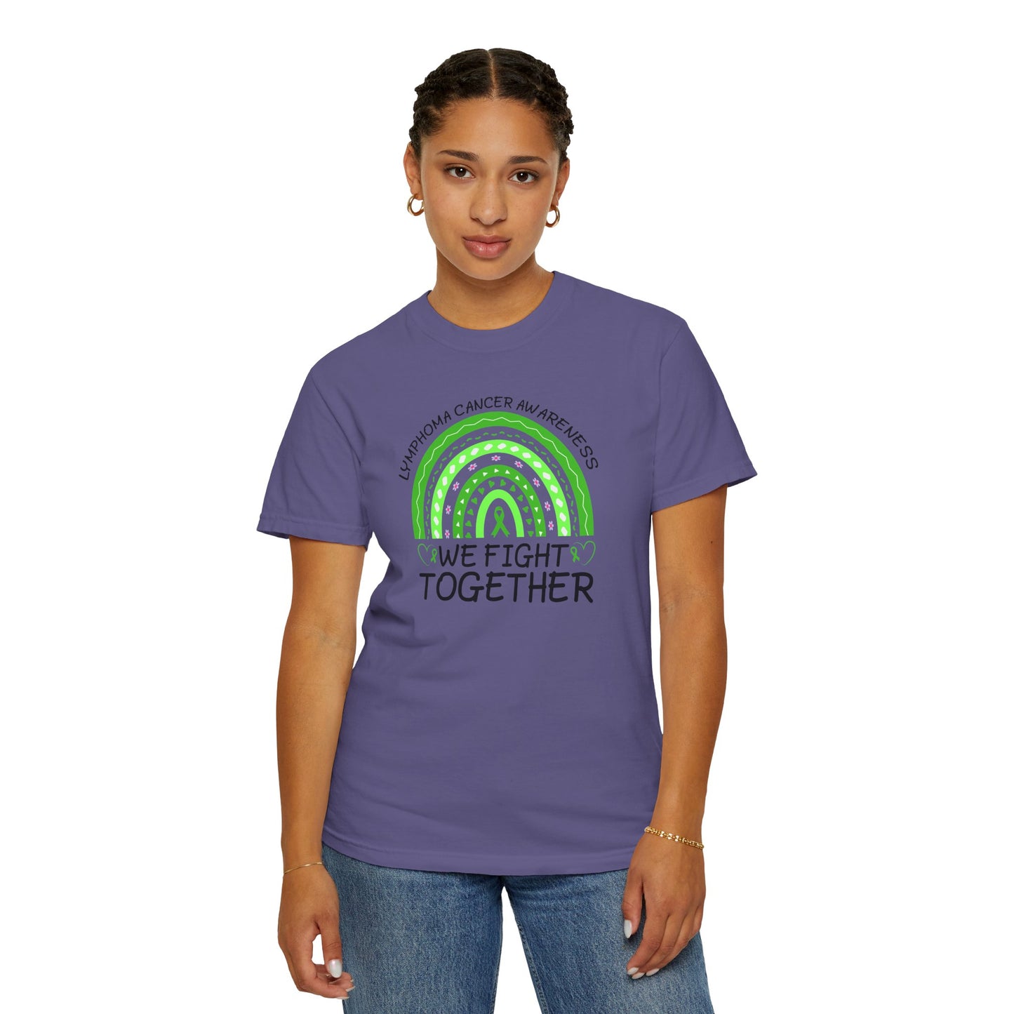 Lymphoma Awareness T-Shirt, We Fight Together Tee, Unisex Garment-Dyed T-Shirt, Cancer Support Shirt, Awareness Apparel, Gift for [...]