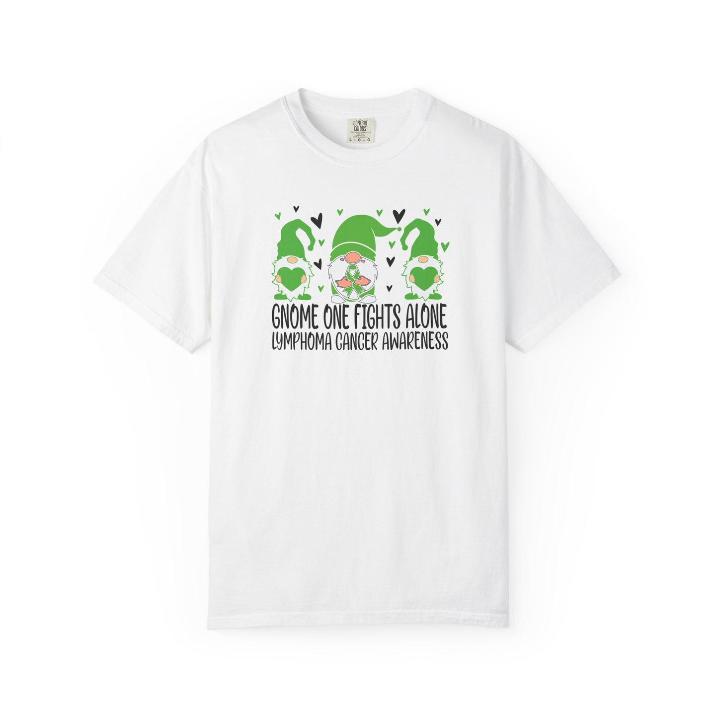 Gnome Fights Alone Tee | Lymphoma Awareness T-Shirt, Supportive Gift for Cancer Awareness Month, Unisex Shirt for Gnome Lovers, Fight [...]