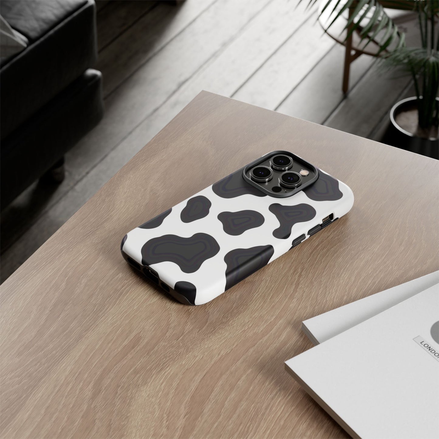 Cow Print Phone Case - Tough Cases for Trendy Protection