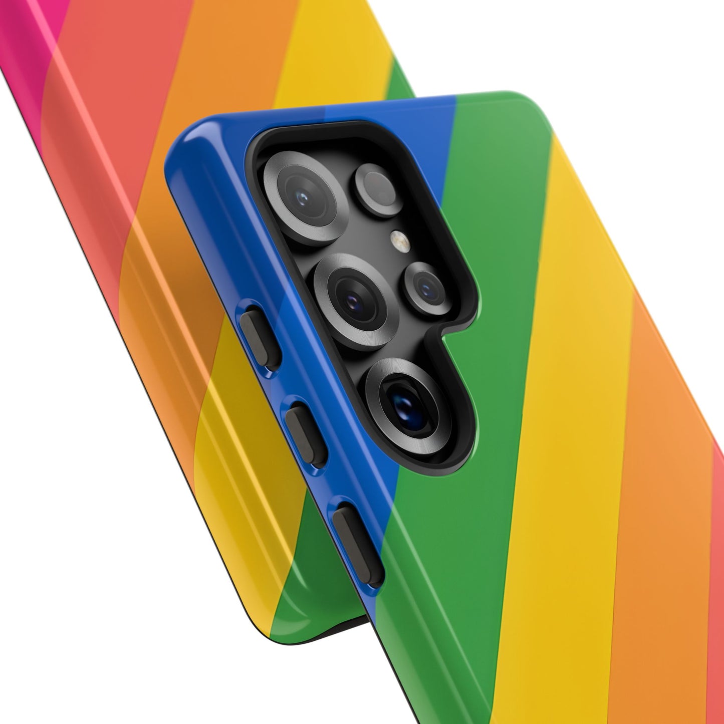 Vibrant Rainbow Phone Case - Tough & Stylish