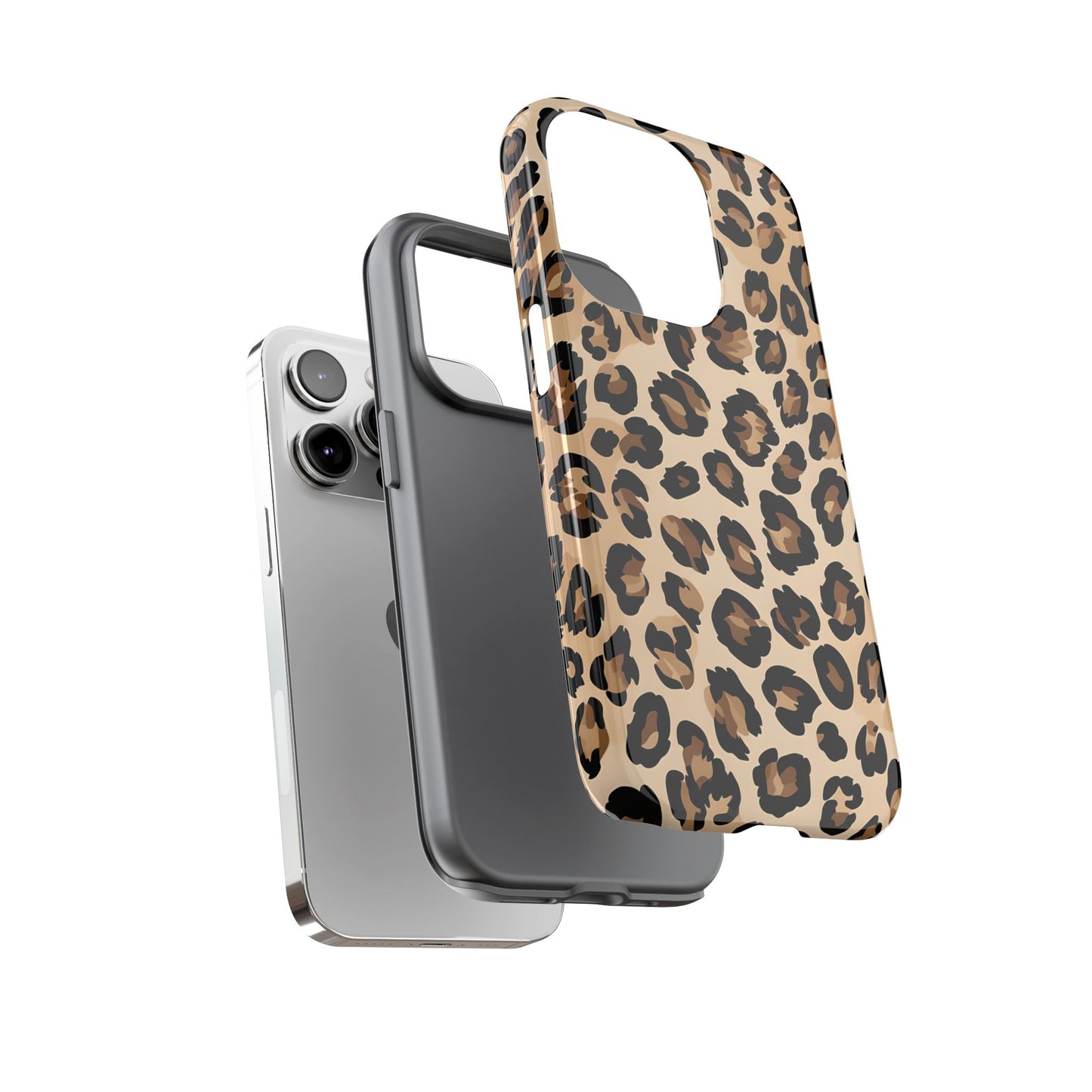 Wild Leopard Print Phone Case - Tough Protection for Animal Lovers
