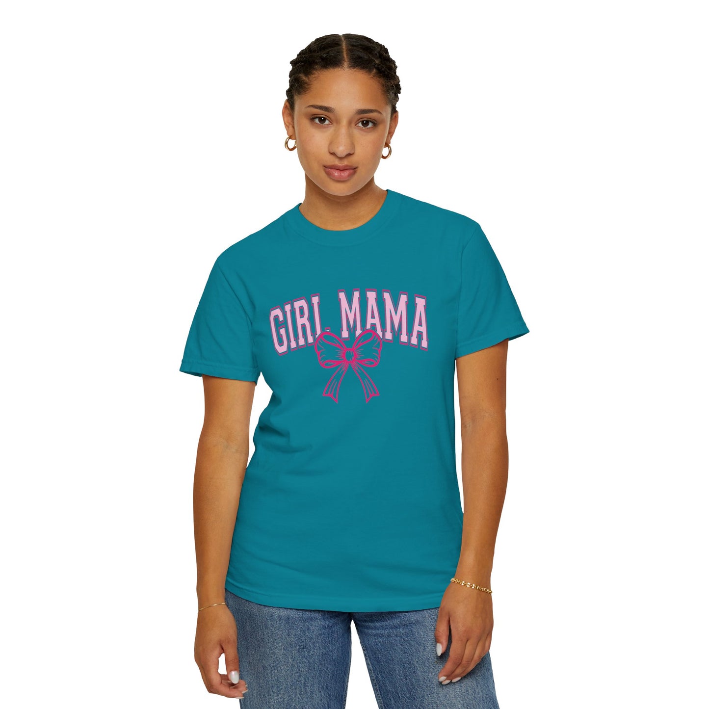 Girl Mama Garment-Dyed Unisex T-Shirt - Comfortable & Stylish Tee for Moms
