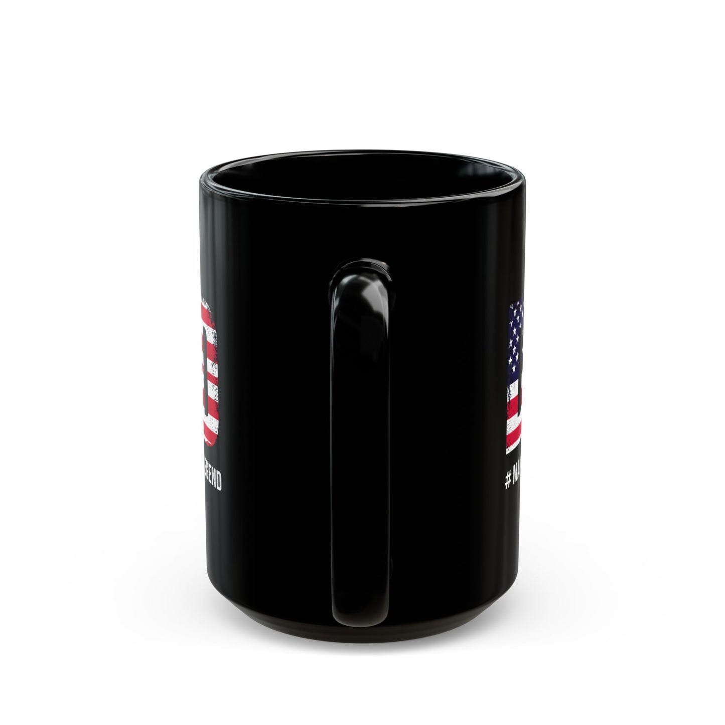 Patriotic Dad 15oz Coffee Mug - #Man #Myth #Legend