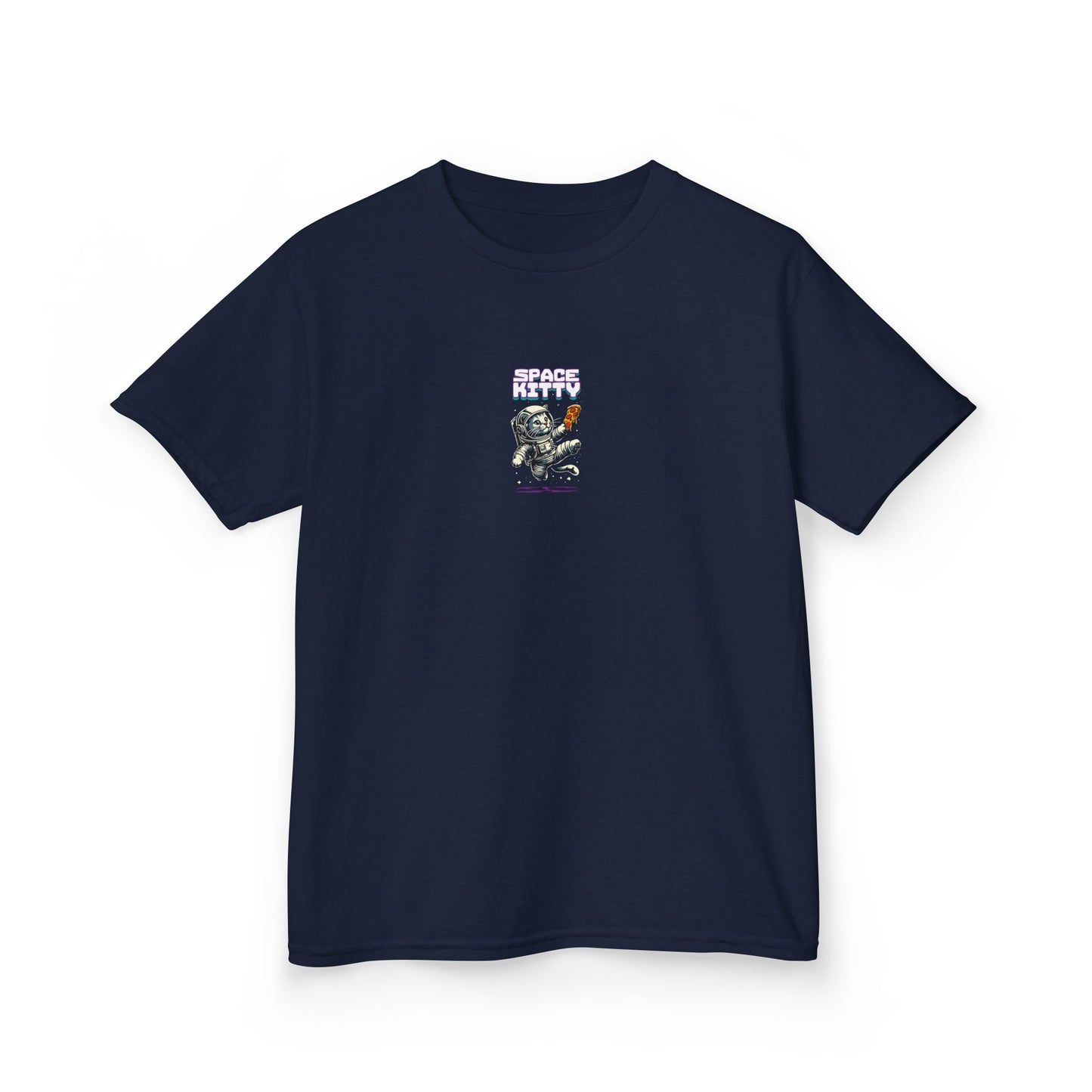 Space Cat Kids Heavy Cotton™ Tee - Fun & Playful T-Shirt for Young Adventurers