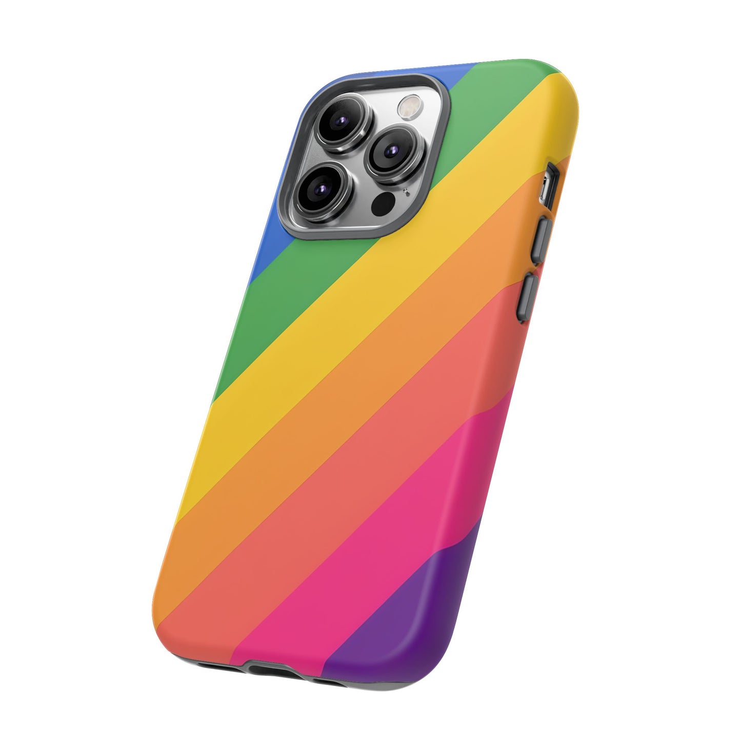 Vibrant Rainbow Phone Case - Tough & Stylish
