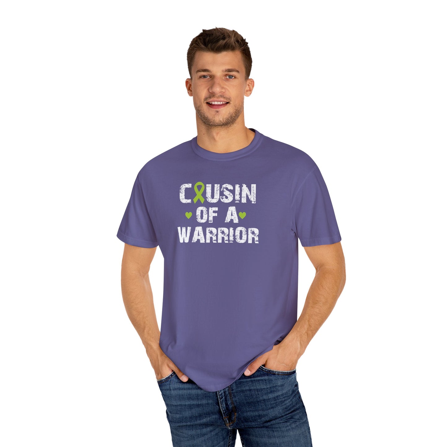 Cousin of a Warrior T-Shirt | Unisex Garment-Dyed Tee | Supportive Gift for Family, Cancer Awareness, Casual Wear, Gifts for Loved [...]