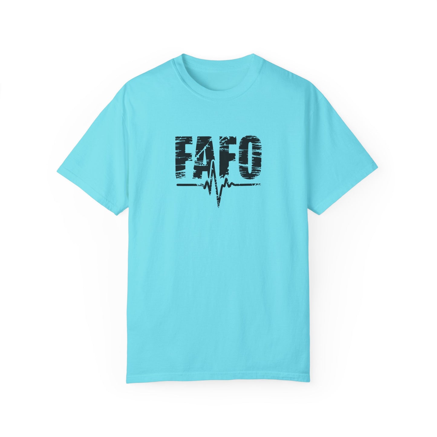 Unisex Garment-Dyed T-Shirt – "FAFO" Graphic Tee for Casual Vibes