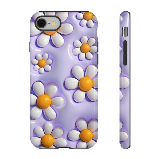Daisy Floral Phone Case - Tough Cases for Flower Power Vibes
