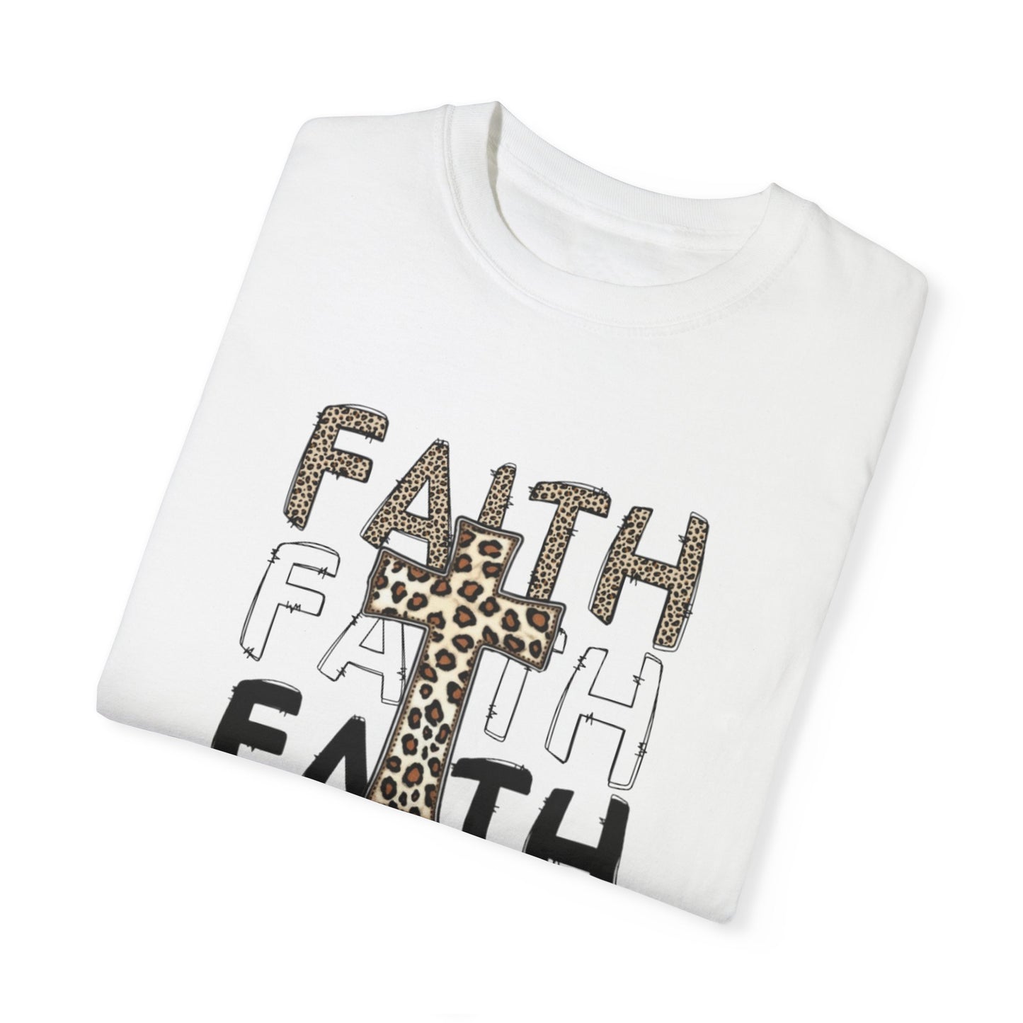 Unisex Faith Graphic T-Shirt - Giraffe Print Design for Inspirational Style