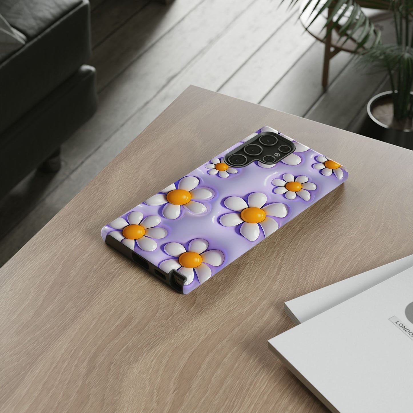 Daisy Floral Phone Case - Tough Cases for Flower Power Vibes