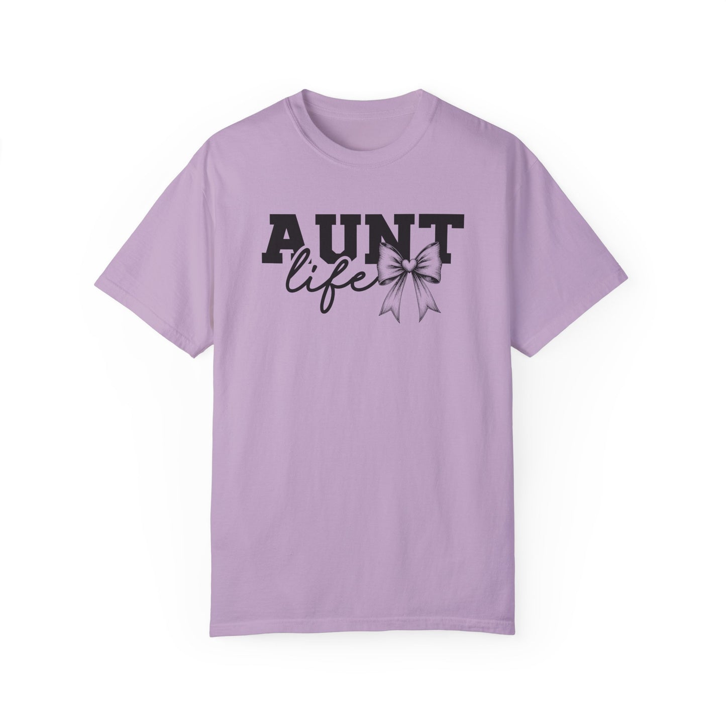 AUNT Life Garment-Dyed T-Shirt - Perfect Gift for Aunts