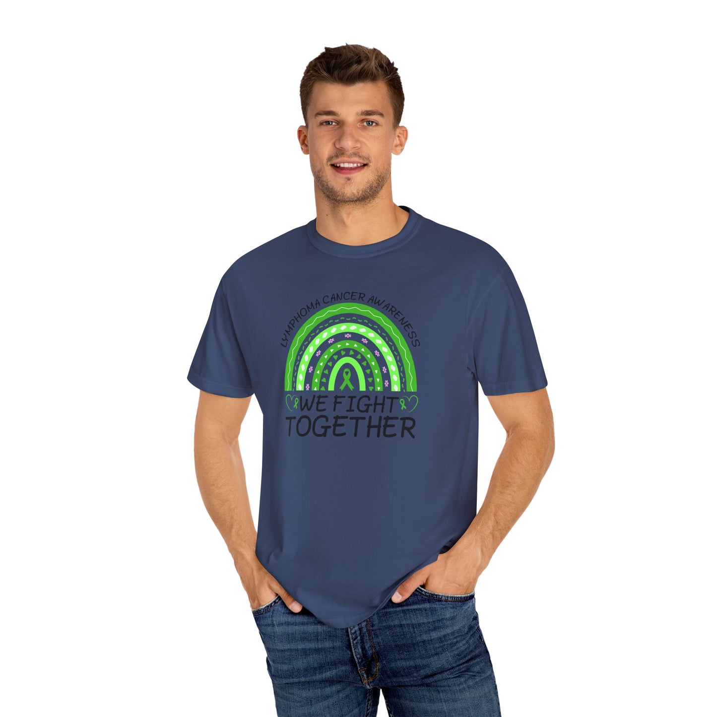 Lymphoma Awareness T-Shirt, We Fight Together Tee, Unisex Garment-Dyed T-Shirt, Cancer Support Shirt, Awareness Apparel, Gift for [...]
