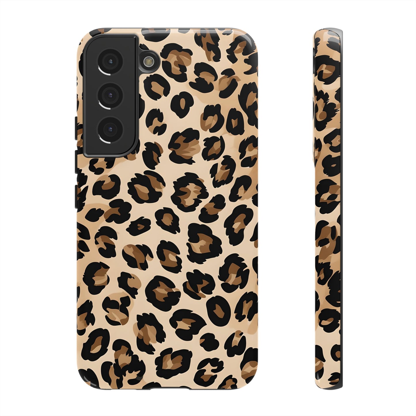Wild Leopard Print Phone Case - Tough Protection for Animal Lovers