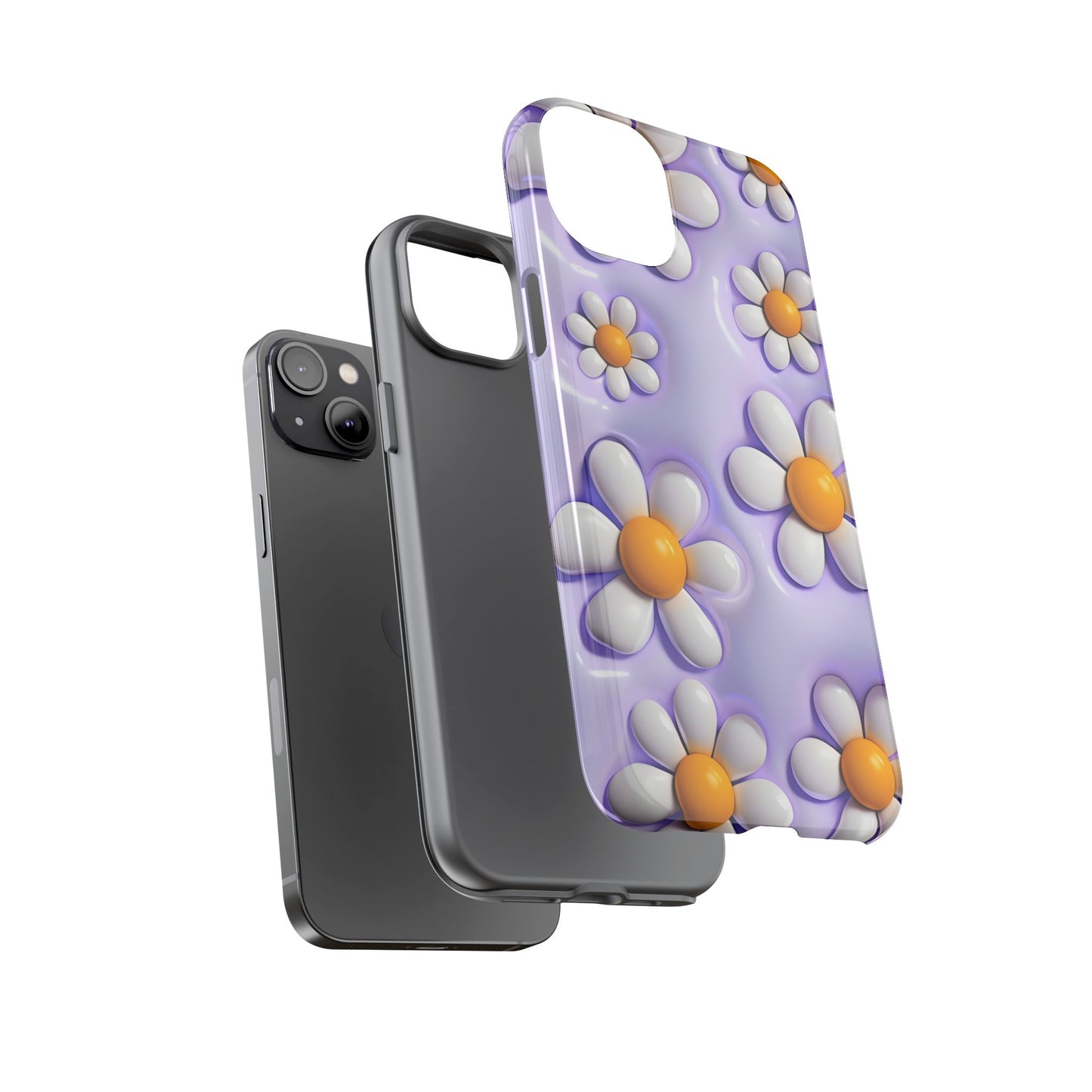 Daisy Floral Phone Case - Tough Cases for Flower Power Vibes