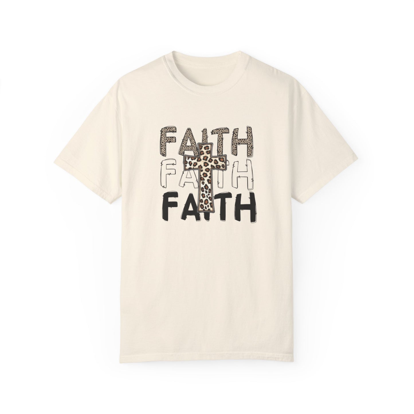 Unisex Faith Graphic T-Shirt - Giraffe Print Design for Inspirational Style