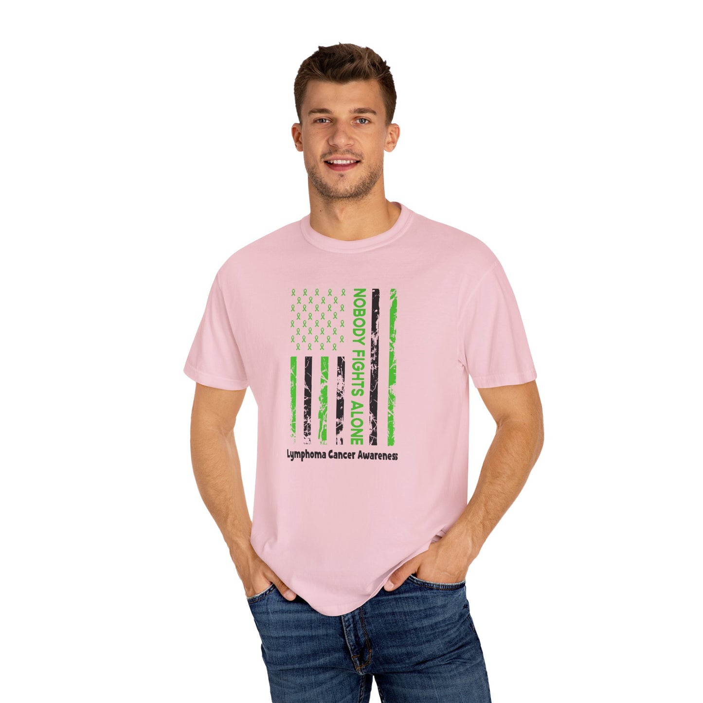 Lymphoma Awareness T-Shirt, Unisex Tee, Cancer Support Shirt, Fight Together Apparel, Inspirational Gift, Everyday Casual Wear