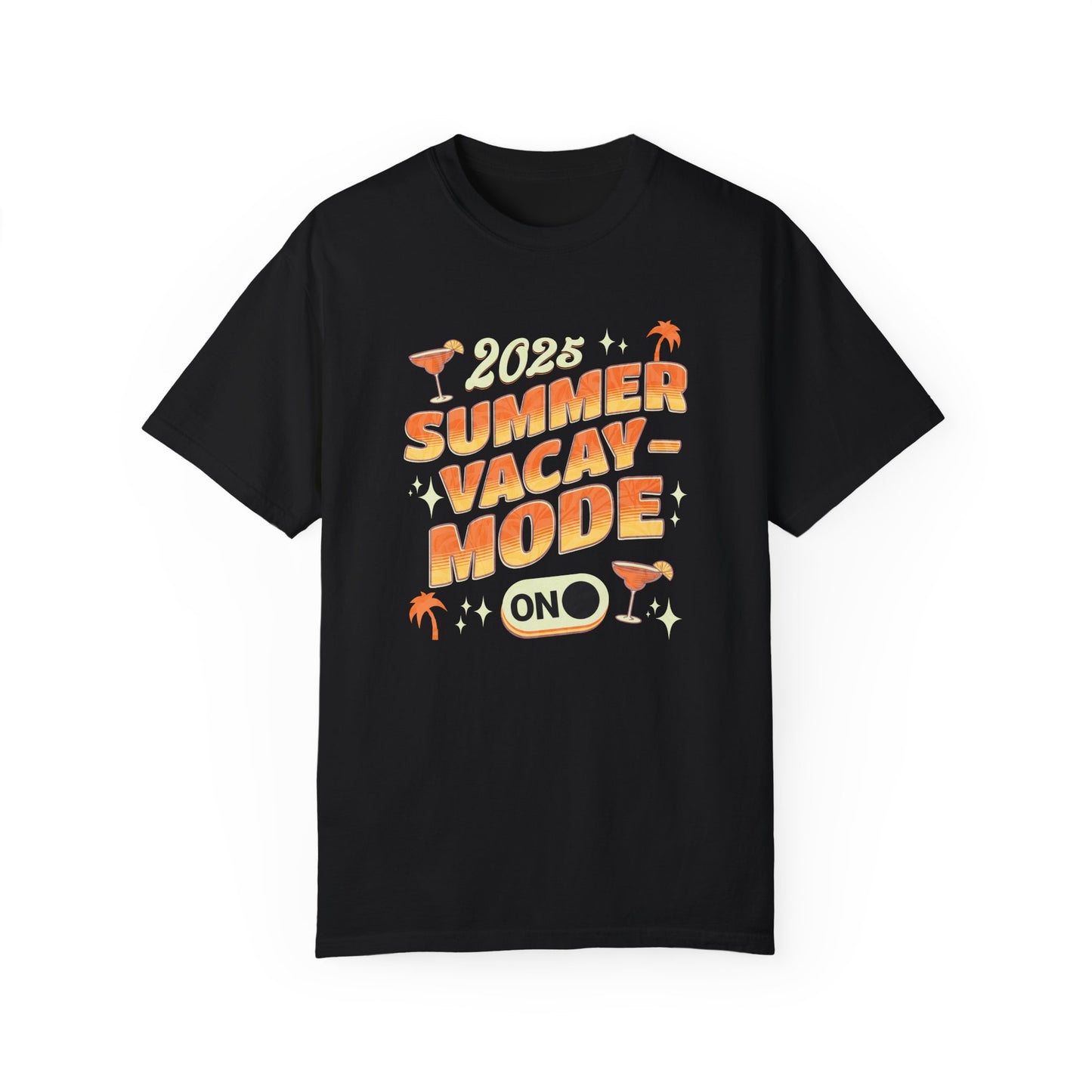 2025 Summer Vacay Mode Unisex T-Shirt - Perfect for Parties and Beach Days