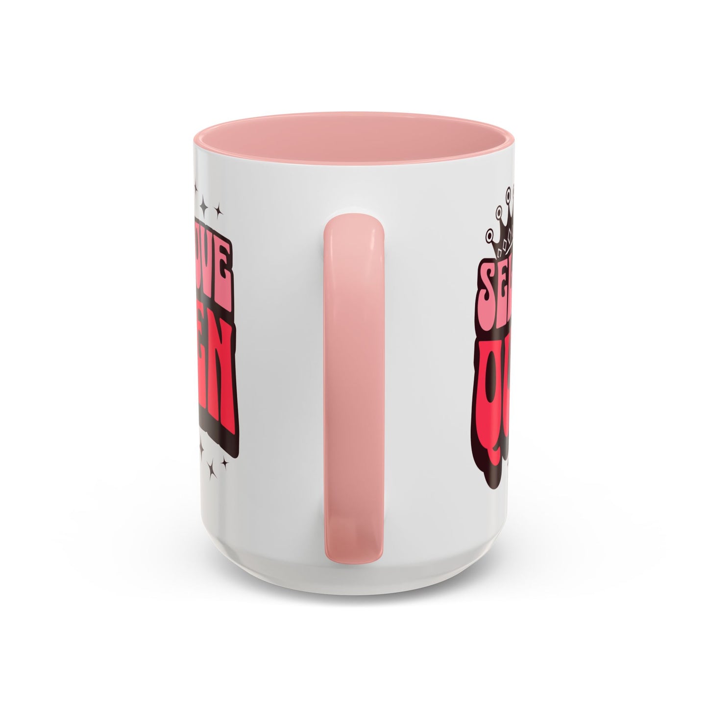 Self Love Queen Accent Coffee Mug - Empowering 15oz