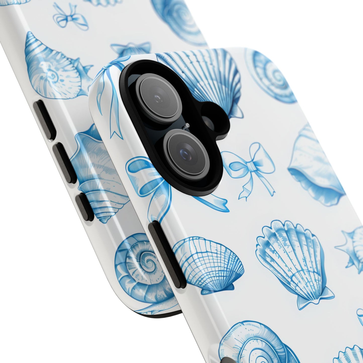 Coquette-Coastal Ocean-Themed Phone Case - Seashell and Starfish Design