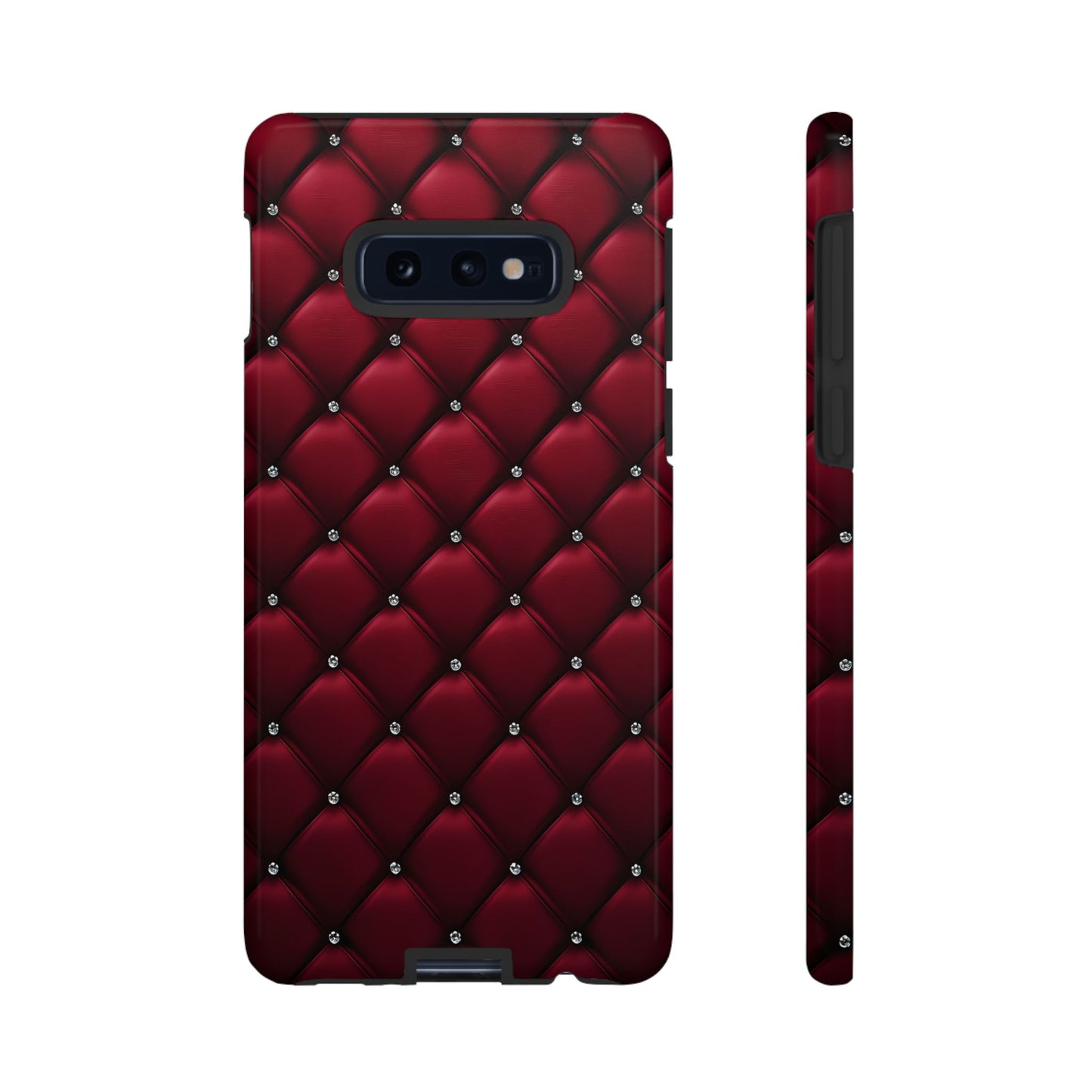 Luxurious Red Leather Phone Case – Stylish Protection for Your Device