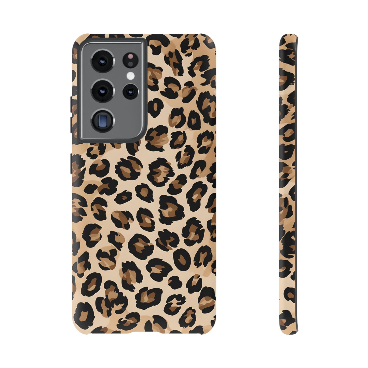 Wild Leopard Print Phone Case - Tough Protection for Animal Lovers