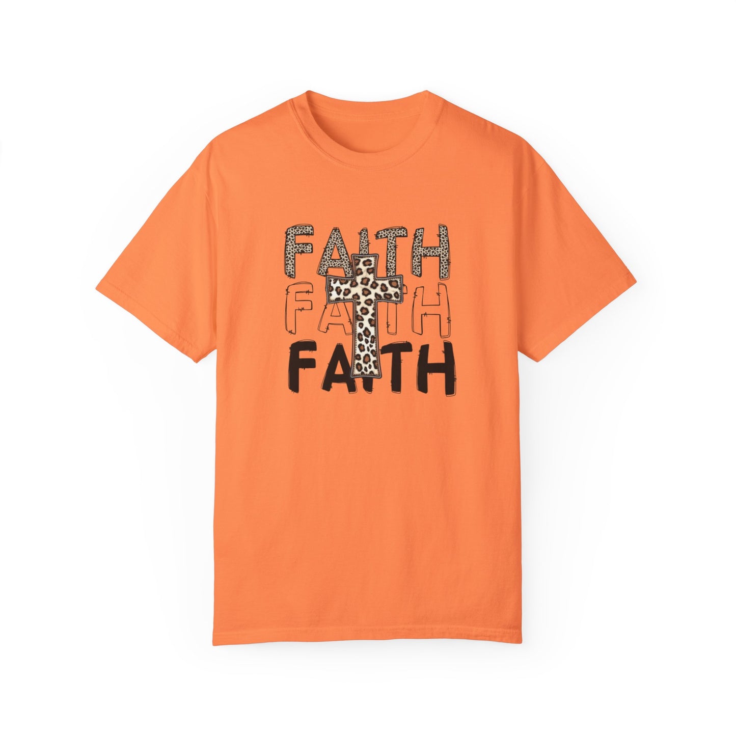 Unisex Faith Graphic T-Shirt - Giraffe Print Design for Inspirational Style