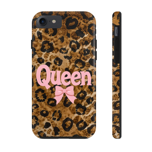 Queen Leopard Print Tough Phone Case