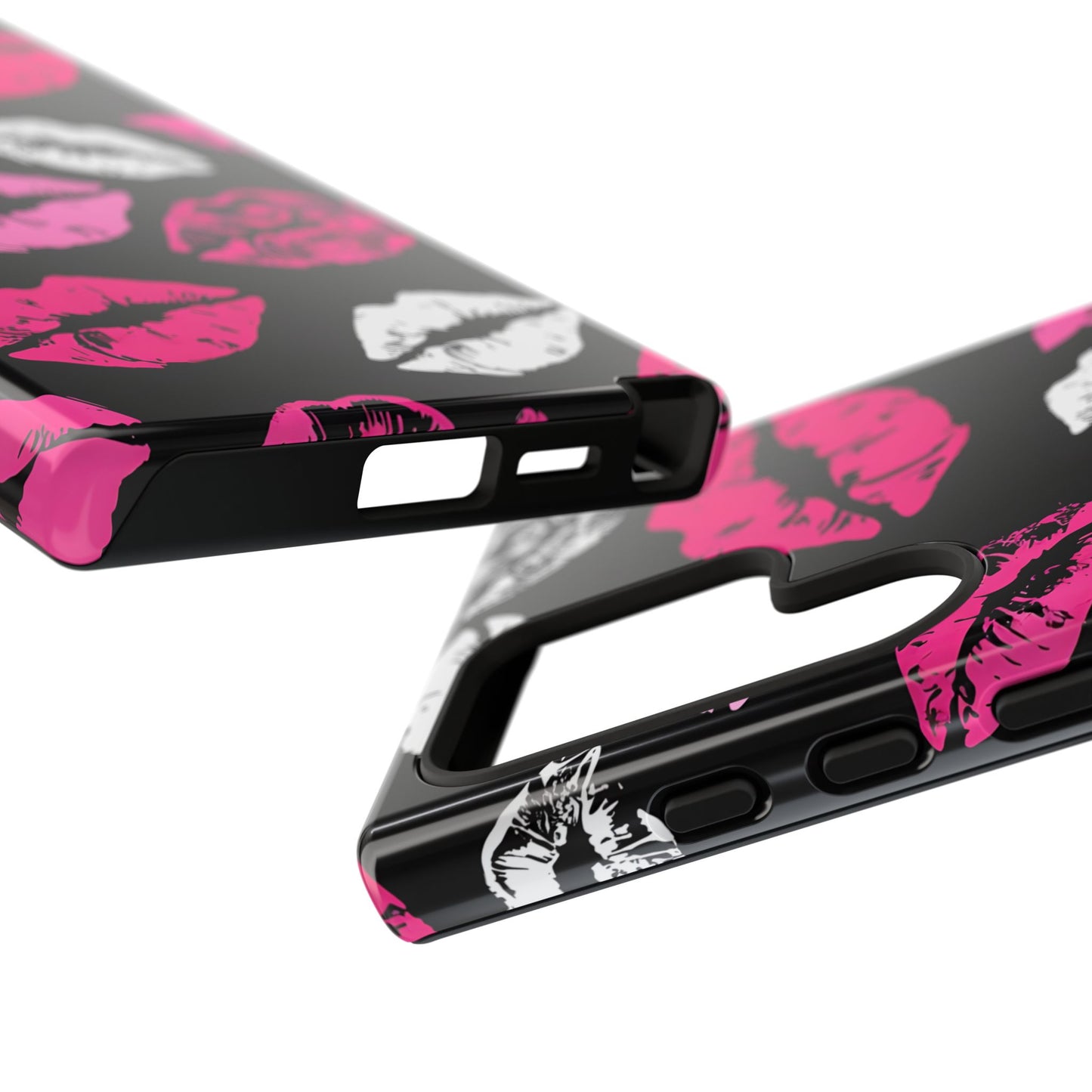 Lips Print iPhone Case - Stylish Tough Phone Cover