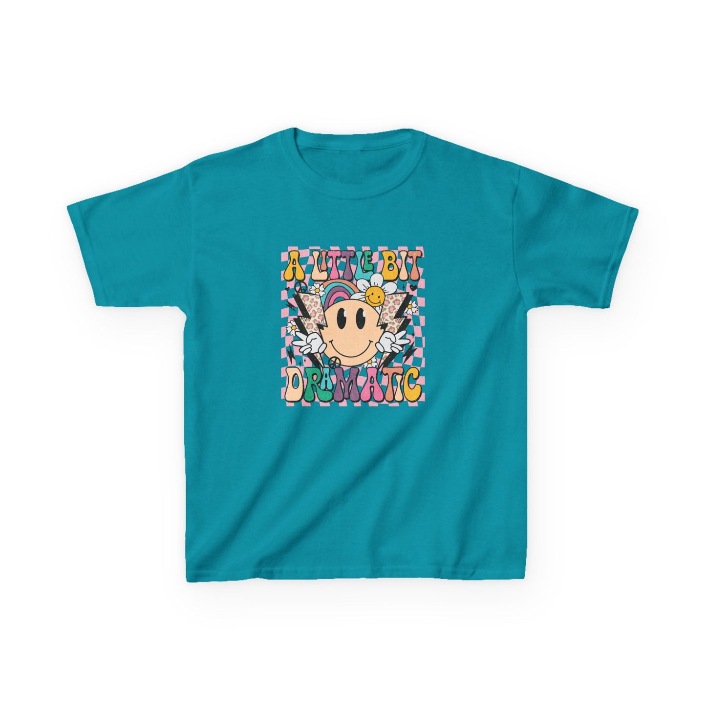 Kids 'A Little Bit Dramatic' Tee - Fun Cotton T-Shirt for Playful Kids