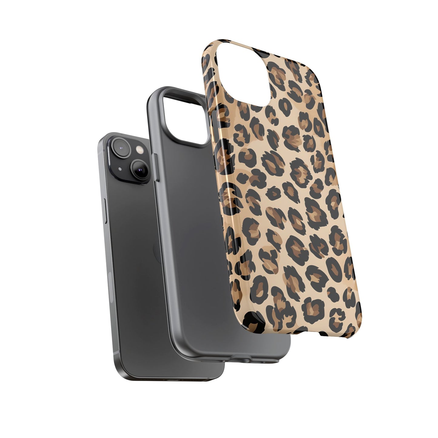 Wild Leopard Print Phone Case - Tough Protection for Animal Lovers