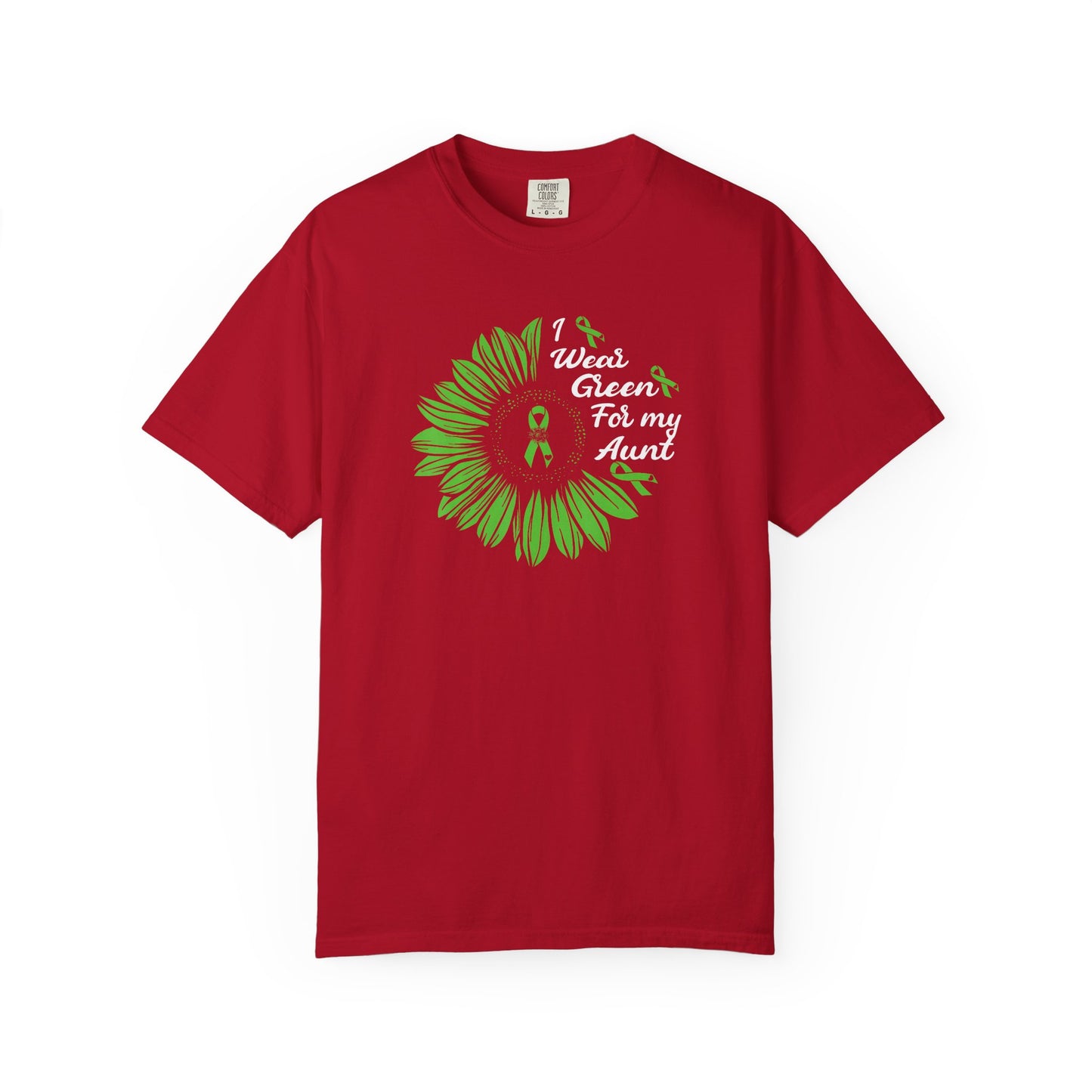 Unisex Garment-Dyed T-shirt for Aunts | I Wore Green For My Aunt | Gifts for Aunts, Family Reunion, Birthday Tee, Unique Aunt Shirt, [...]