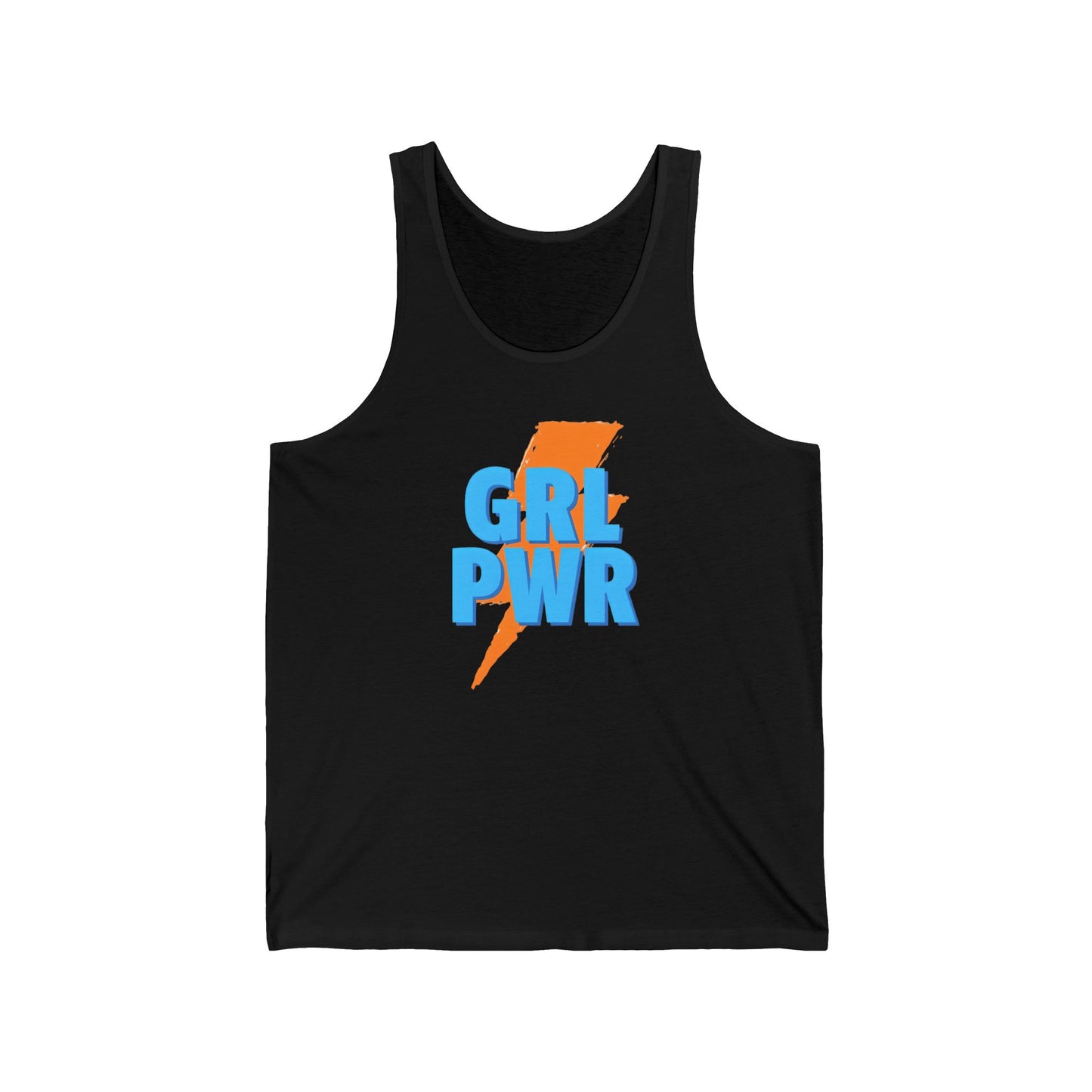 GRL PWR Unisex Jersey Tank - Empowering Summer Style