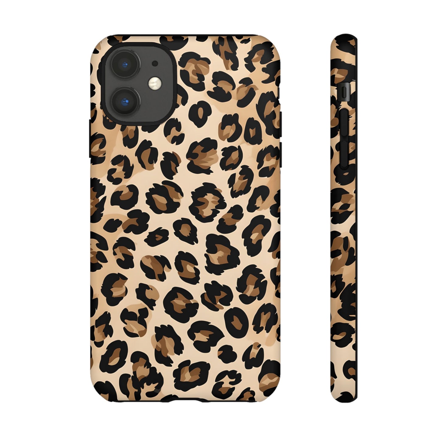 Wild Leopard Print Phone Case - Tough Protection for Animal Lovers
