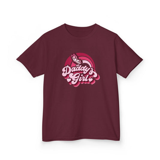 Daddy's Girl Kids Heavy Cotton™ Tee - Cute & Comfy T-Shirt for Little Princesses
