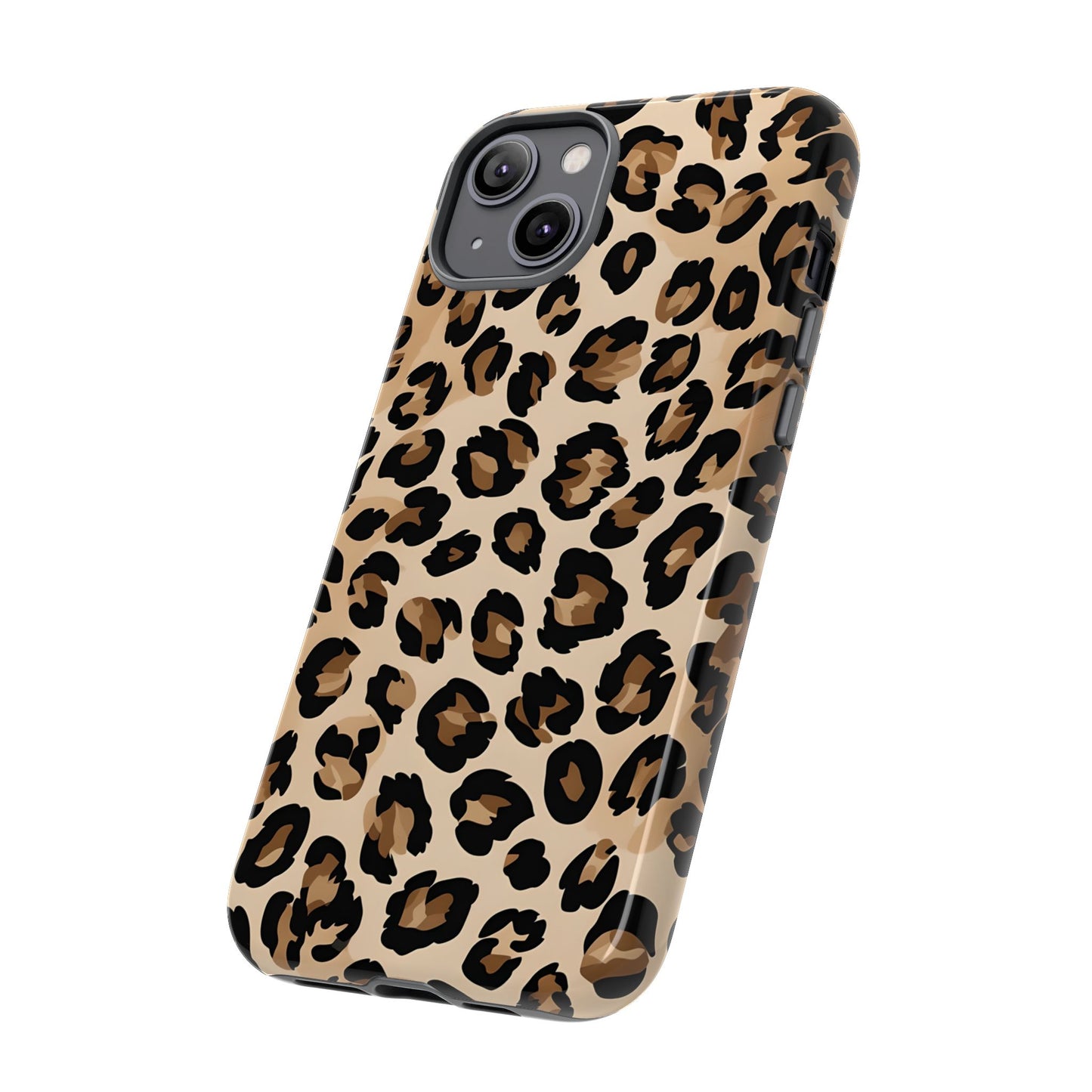 Wild Leopard Print Phone Case - Tough Protection for Animal Lovers