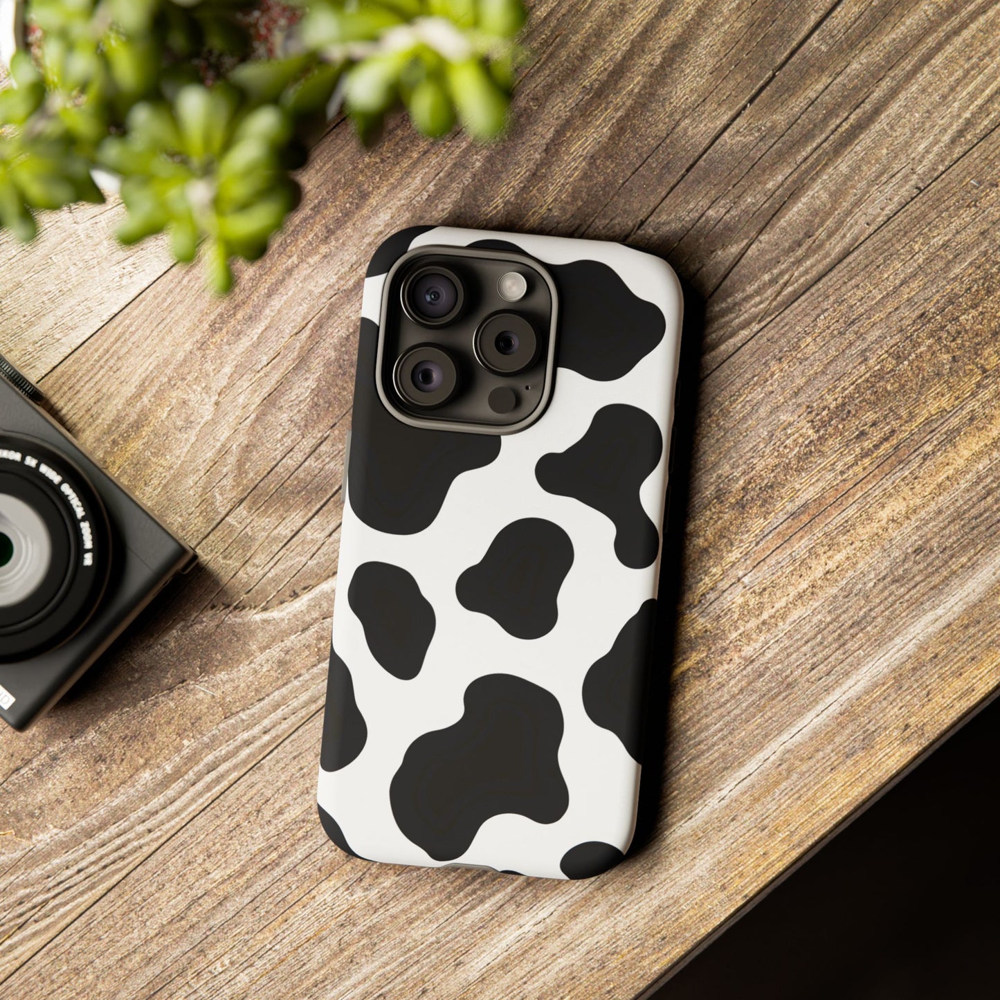 Cow Print Phone Case - Tough Cases for Trendy Protection