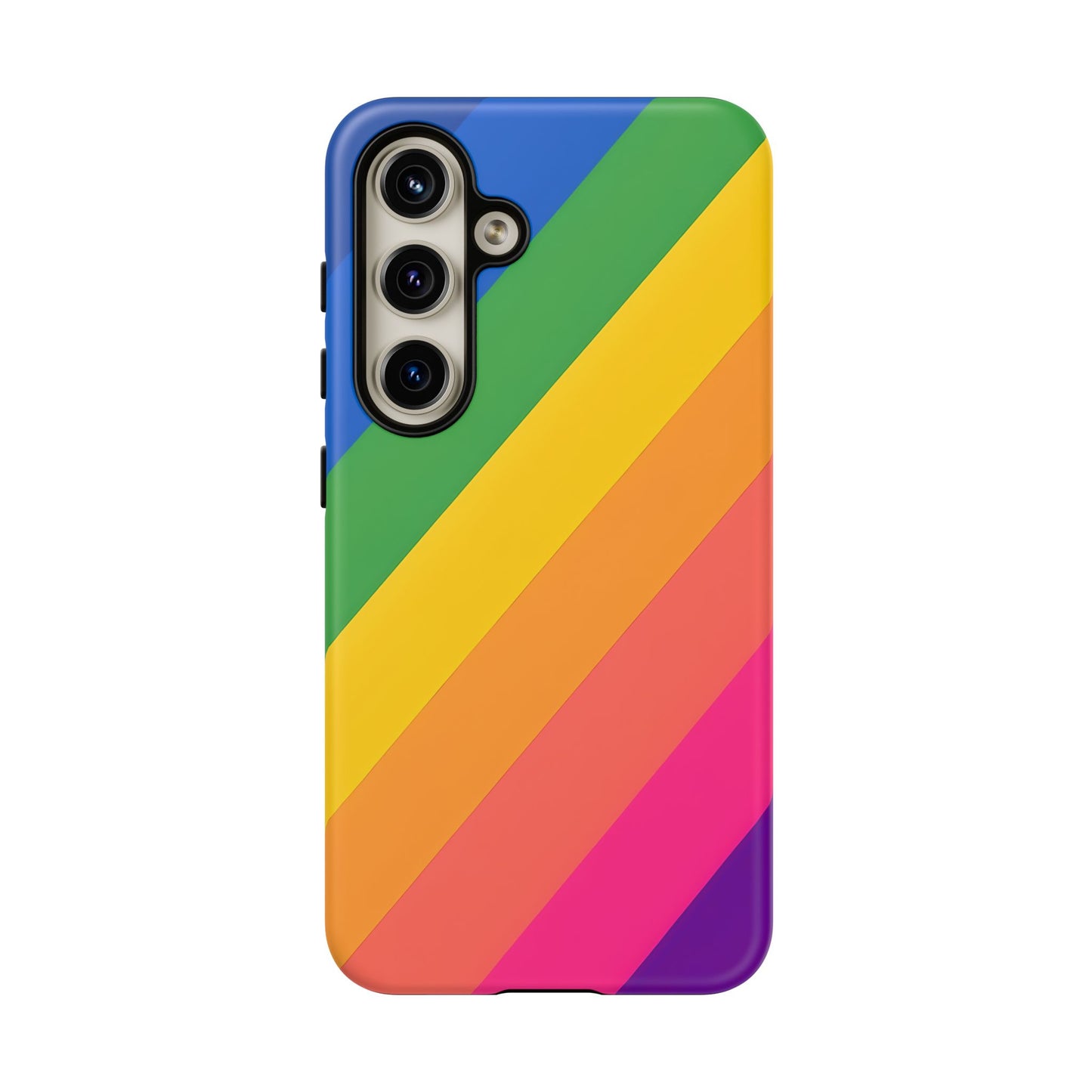 Vibrant Rainbow Phone Case - Tough & Stylish