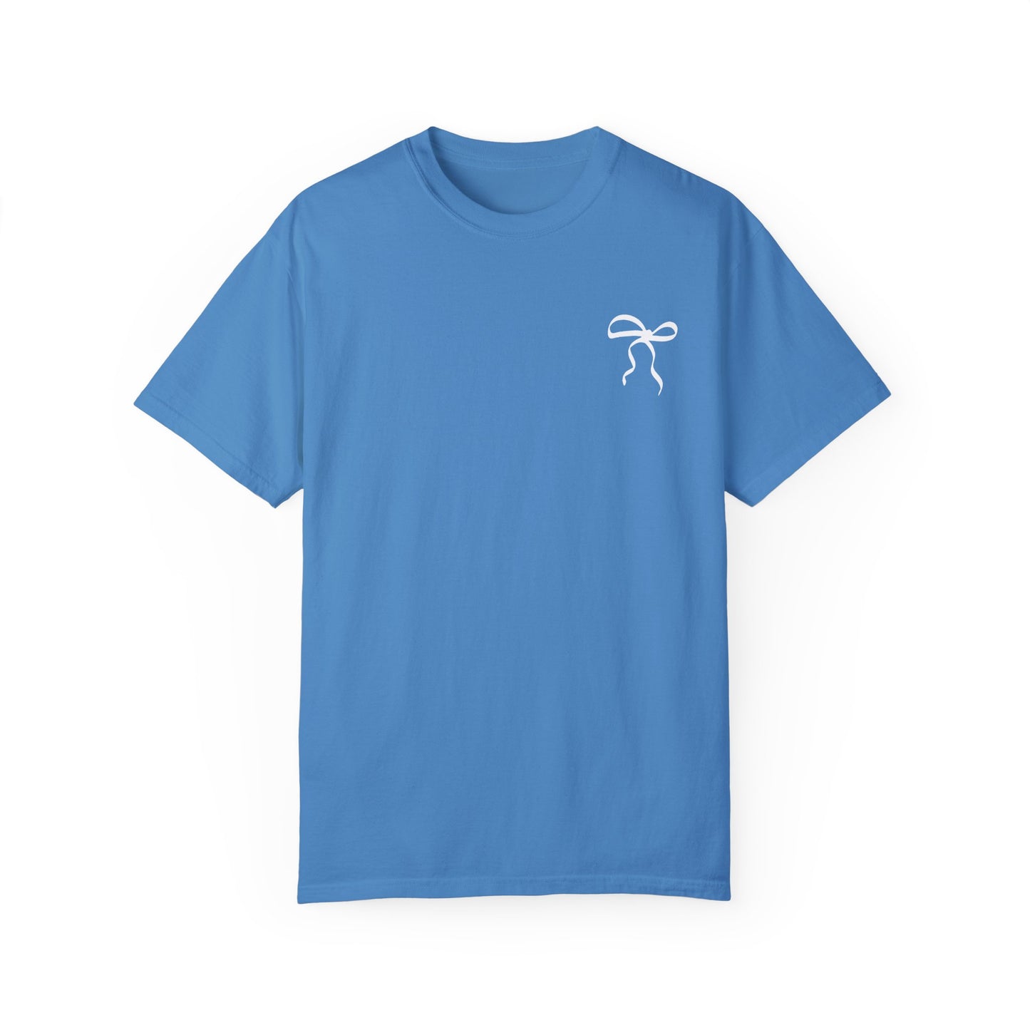 Inspirational T-Shirt with Bow Design – "But God"
