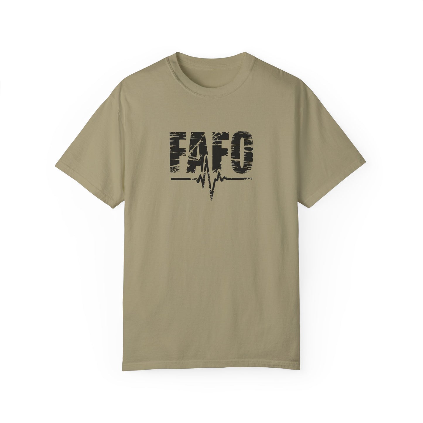 Unisex Garment-Dyed T-Shirt – "FAFO" Graphic Tee for Casual Vibes
